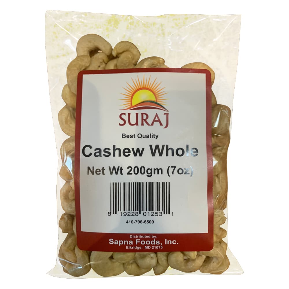 Cashew Whole - 200 g - Suraj