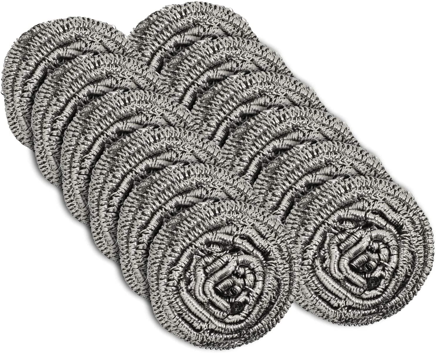 Steel Wool Sponges - 6 Count
