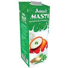 Spiced Buttermilk - 1 L - Amul Masti