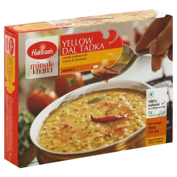 Yellow Dal Tadka Frozen - 10 oz - Haldiram's
