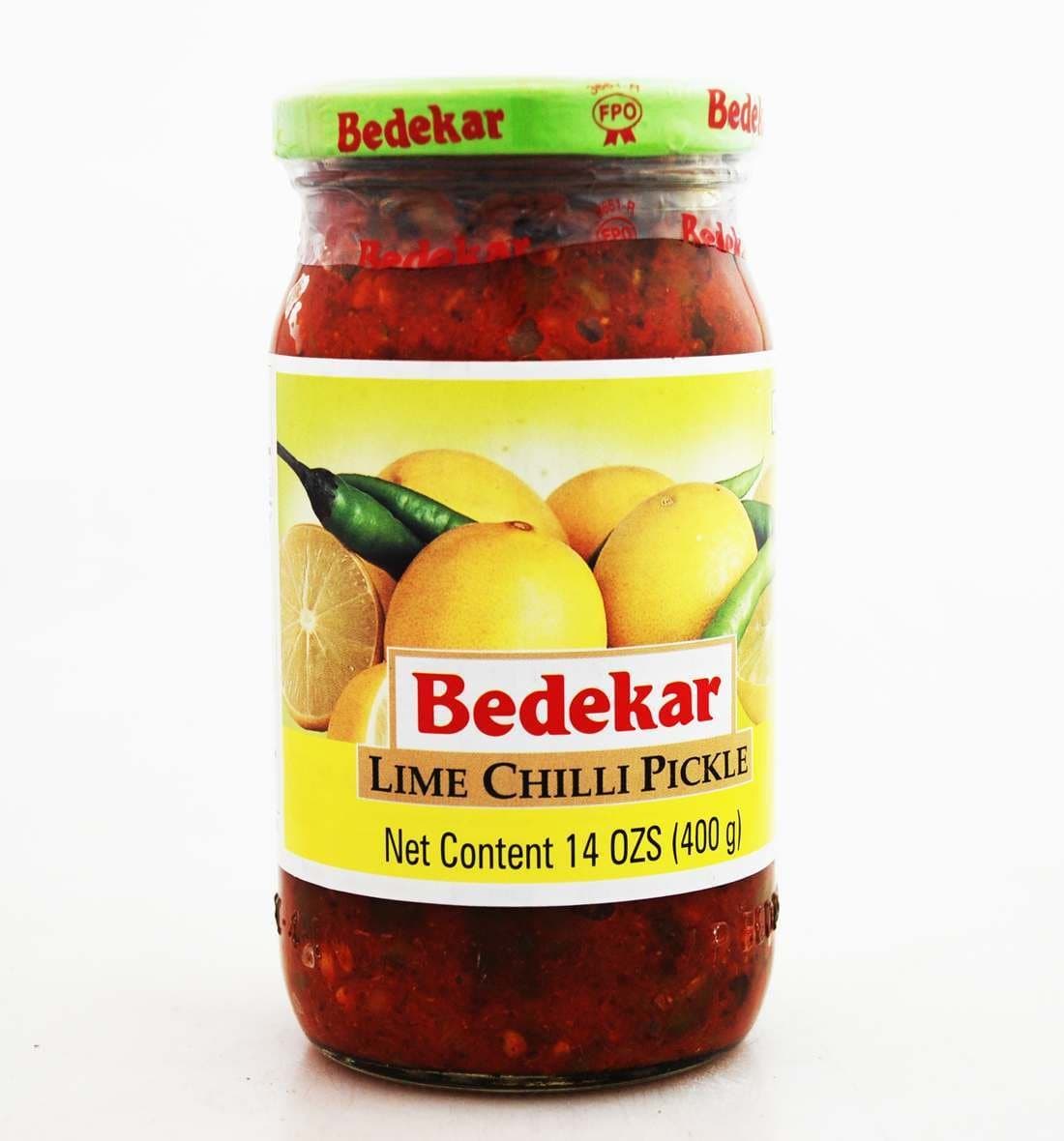 lime Chilli Pickle - 14 oz - Bedekar