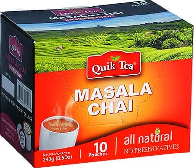 Masala Chai - 10 bags - Quik Tea