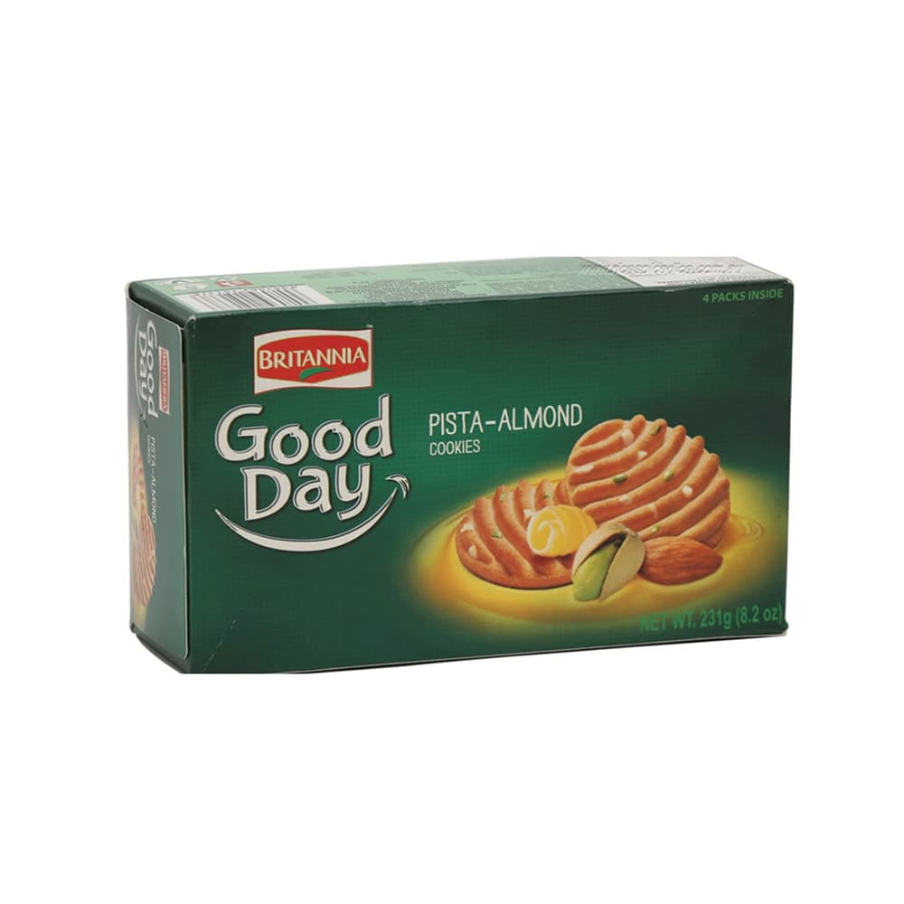 Pista Almond Cookies Family Pack - 21.2 oz - Britannia