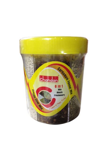 6 in 1 Mix Mouth Freshener - 8.11 oz - Chandan