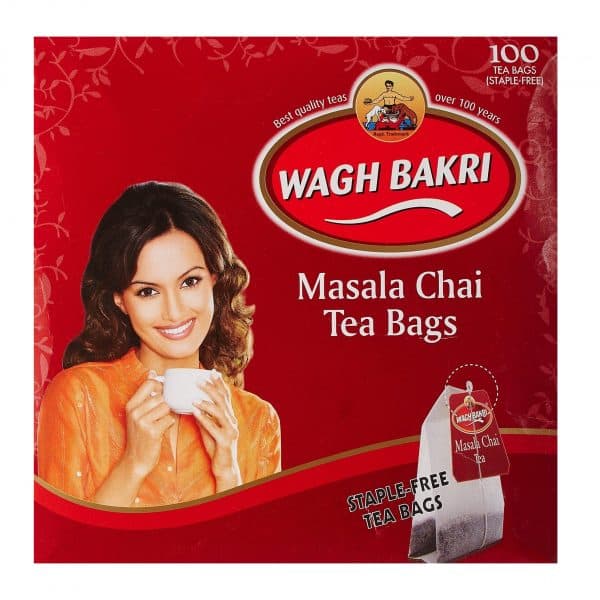 Masala Tea Bags - 100 bags - Wagh Bakri