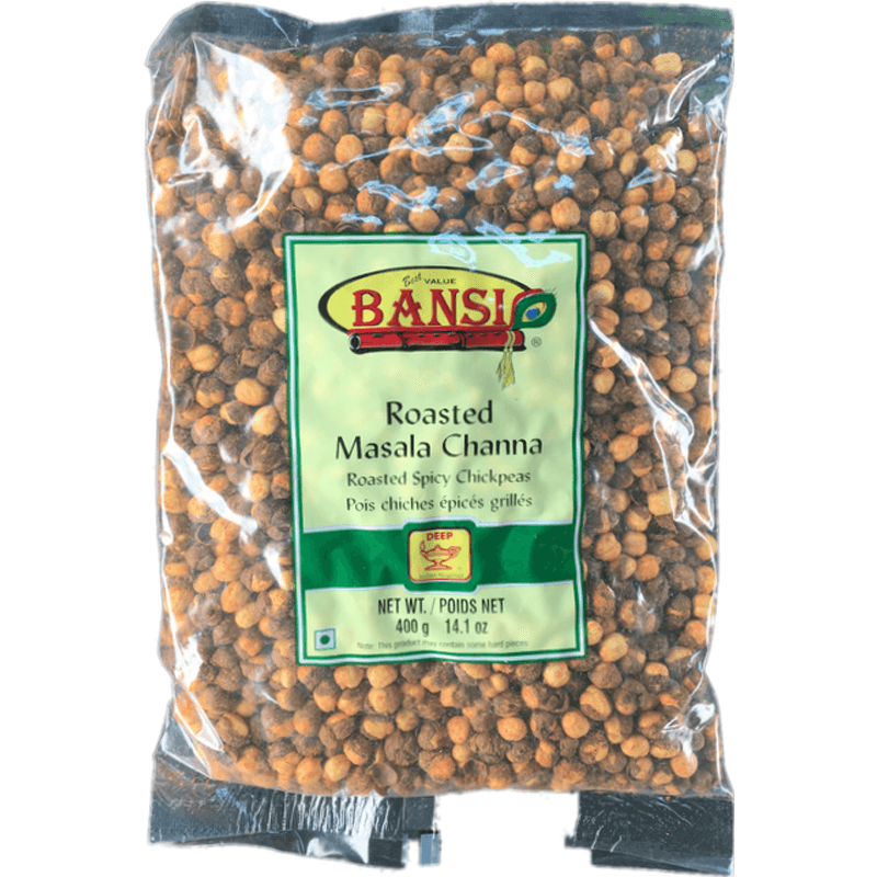 Roasted Masala Chana - 14 oz - Bansi