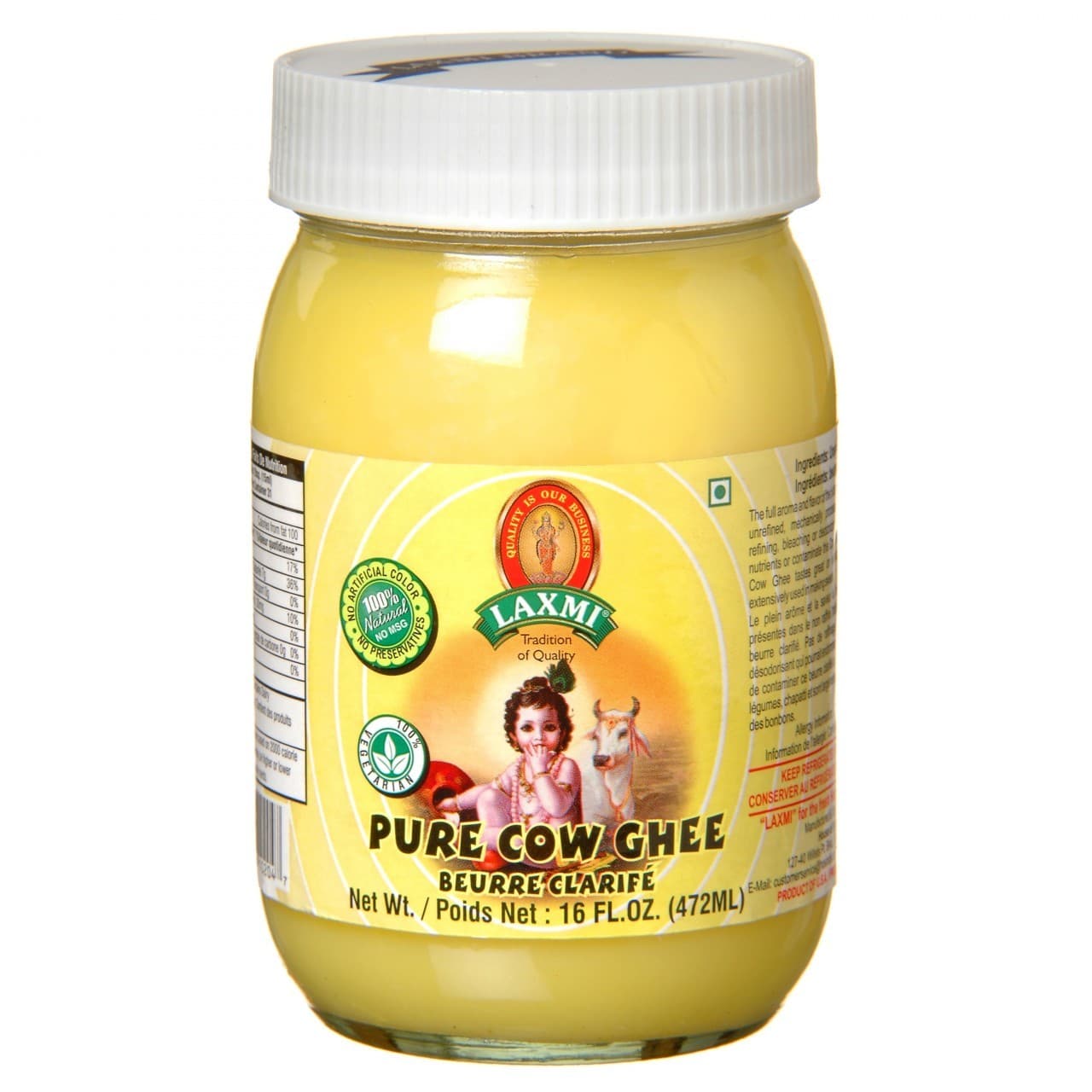Pure Ghee - 14 oz - Laxmi