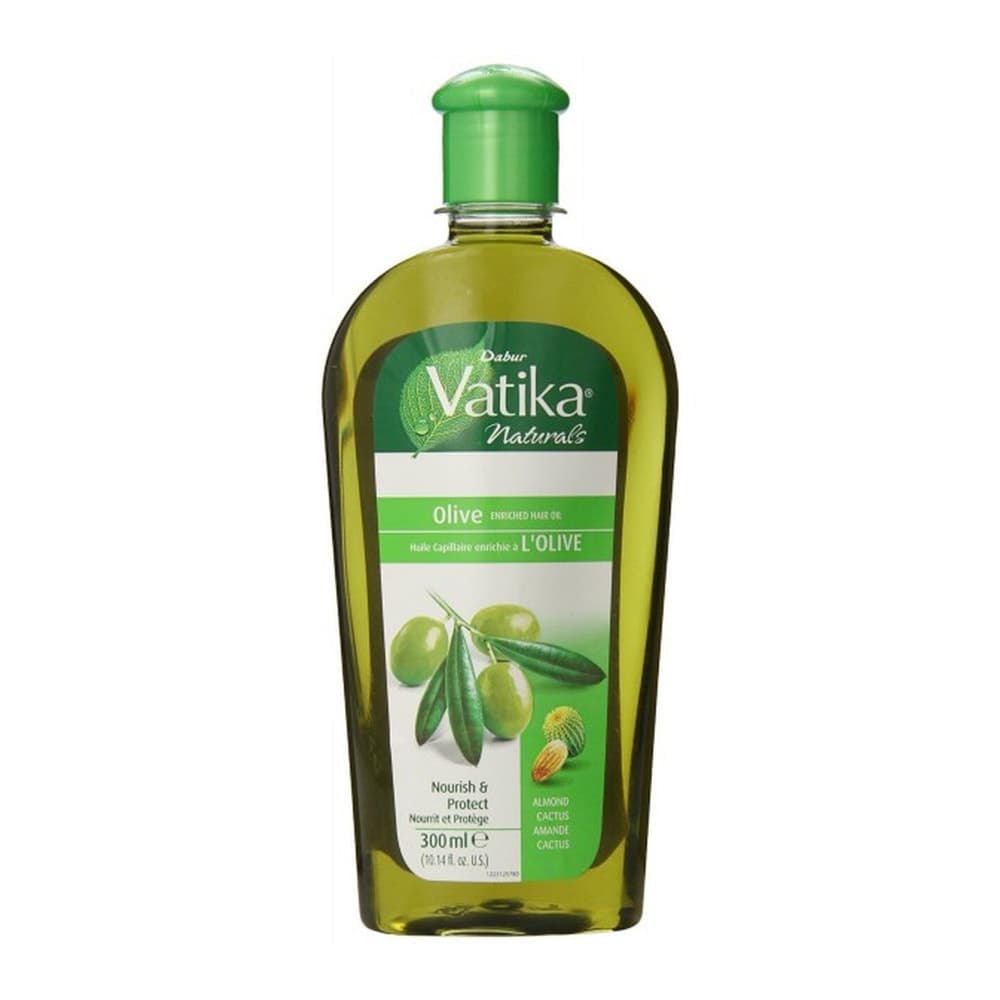 Olive Hair Oil Nourish & Protect - 10 . 5 Oz ( 300 mll ) - Dabur Vatika