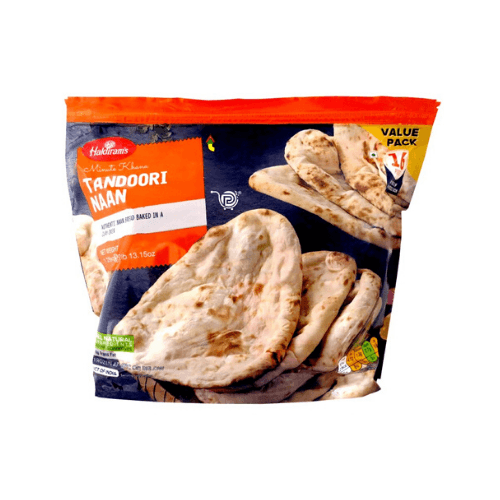 Tandoori Naan Value Pack Frozen - 16 pcs - Haldiram's