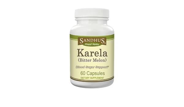 Karela (Bitter Melon) - 60 Capsules - Sandhu's