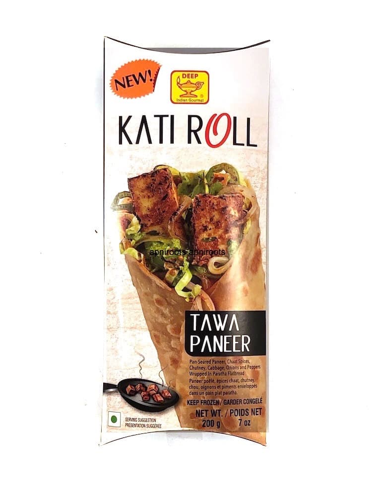 Tawa Paneer Kati Roll Frozen - 7 oz - Deep