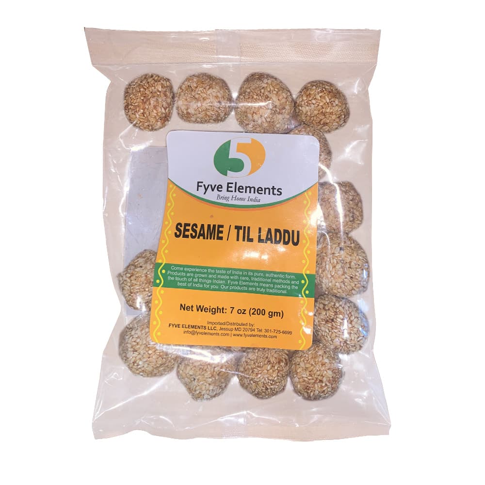 Sesame / Til Laddu - 7 oz - Fyve Elements