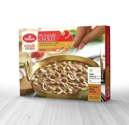 Punjabi Choley Frozen - 10 oz - Haldiram's