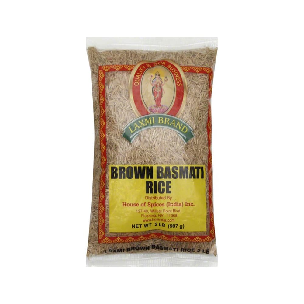 Brown Basmati Rice - 2 lb - Laxmi
