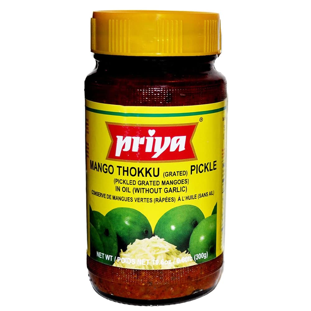 Mango Thokku Pickle Without garlic - 300 g - Priya