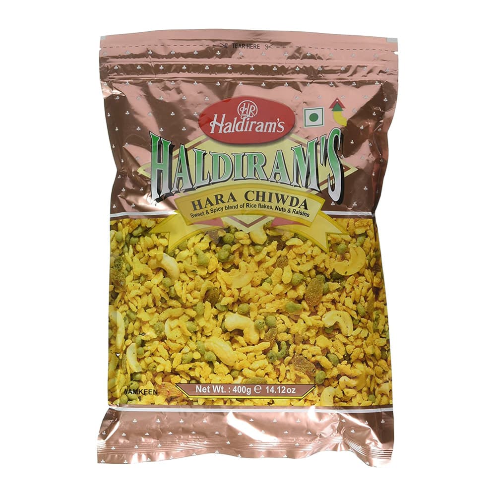 Hara Chiwda - 400 g - Haldiram's