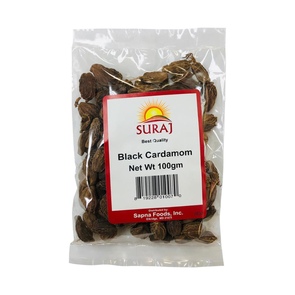 Cardamom Black - 100 g - Suraj