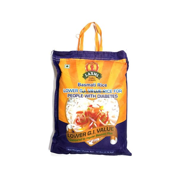 Low Gi Basmati Rice - 10 lb - Laxmi