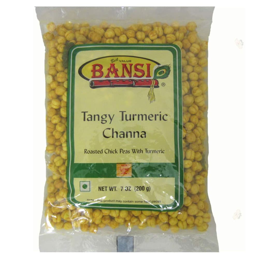 Tangy Turmeric Chana - 7 oz - Bansi