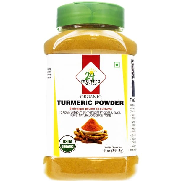Organic Turmeric Powder (Bottle) - 11 oz - 24 Mantra