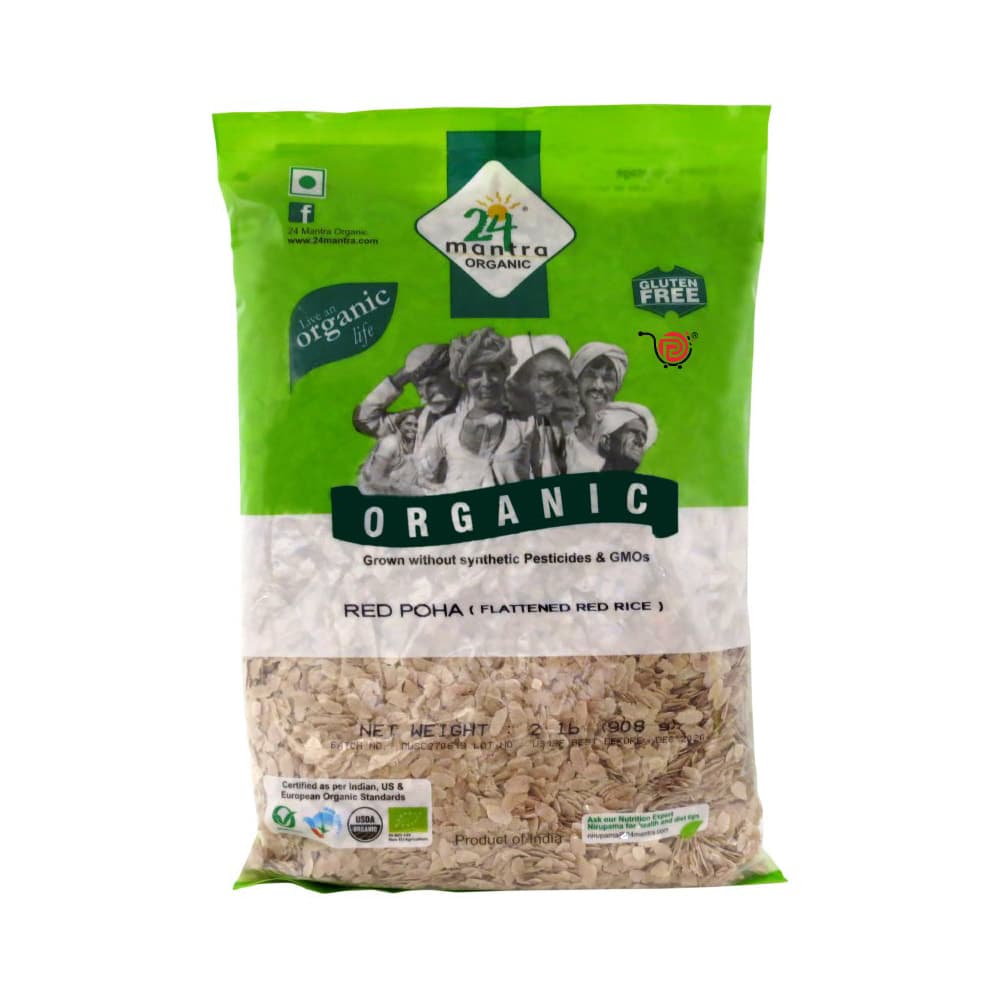 Organic Poha - 2 lb - 24 Mantra