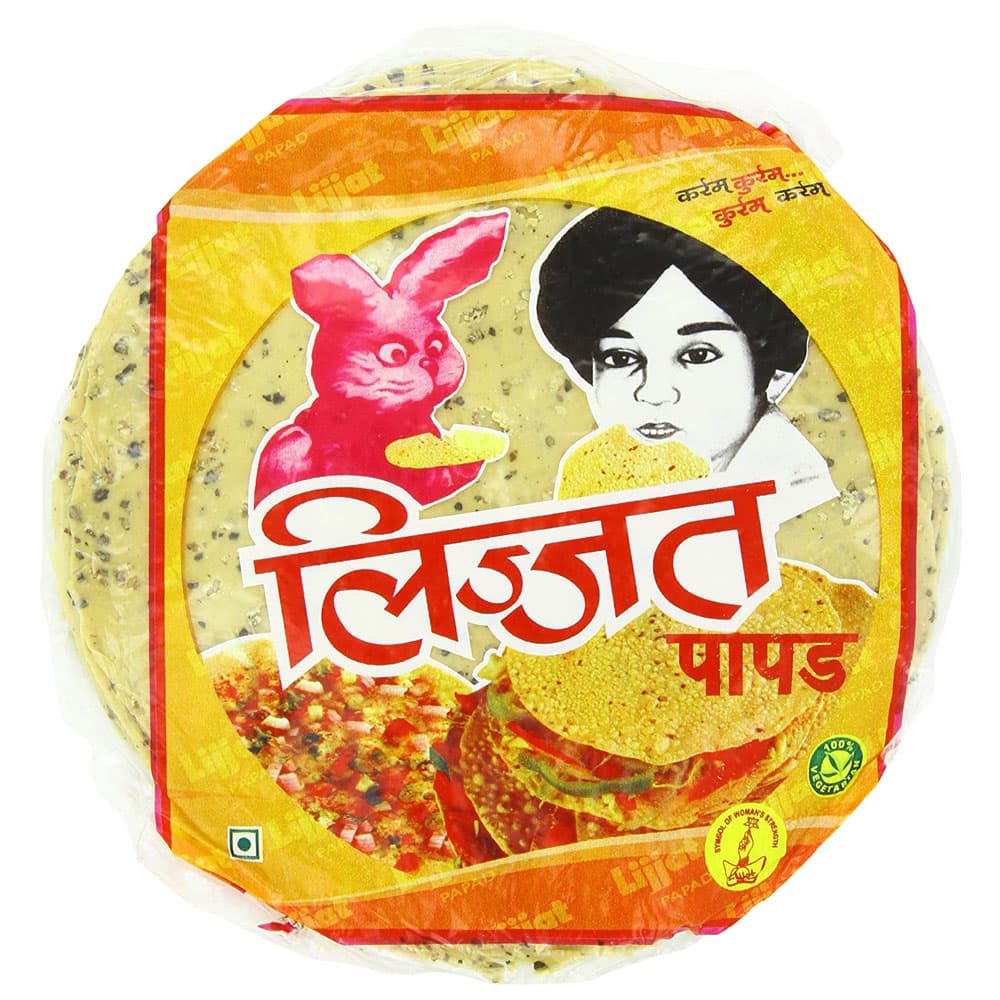 Punjabi Masala Papad - 7 oz - Lijjat