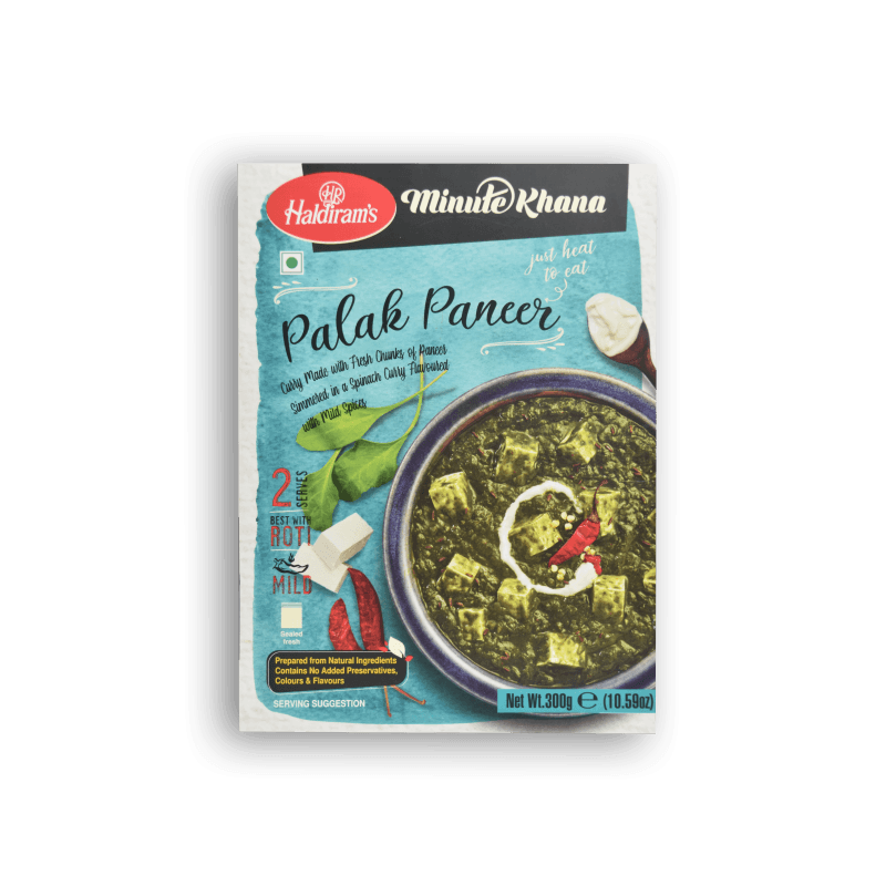 Palak Paneer Minute Khana - 10.59 oz - Haldiram's