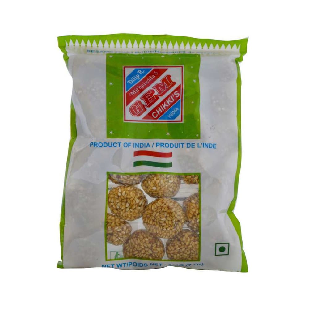 Sesame Laddu - 7 oz - GEM Chikki's