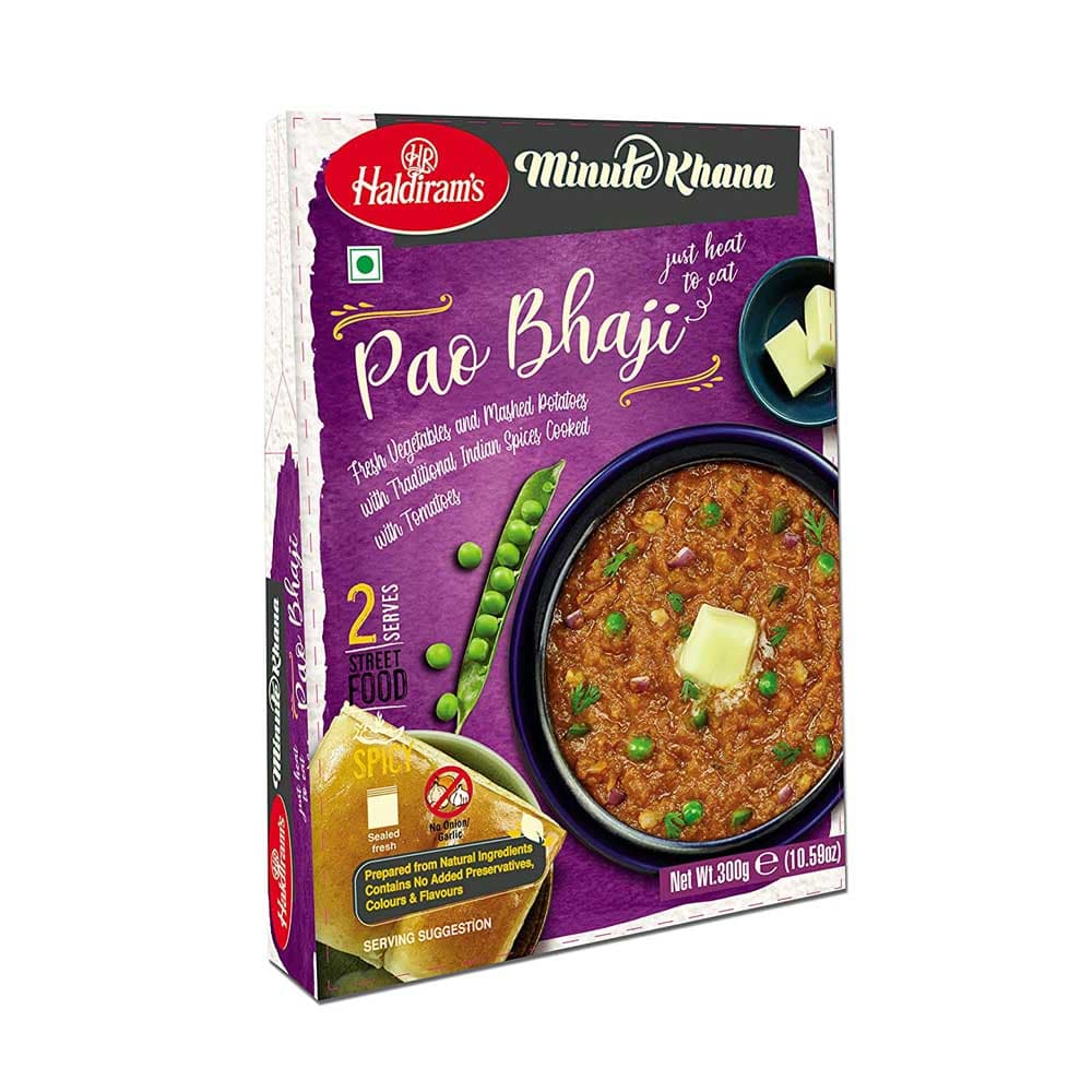 Pao Bhaji Minute Khana - 10.59 oz - Haldiram's