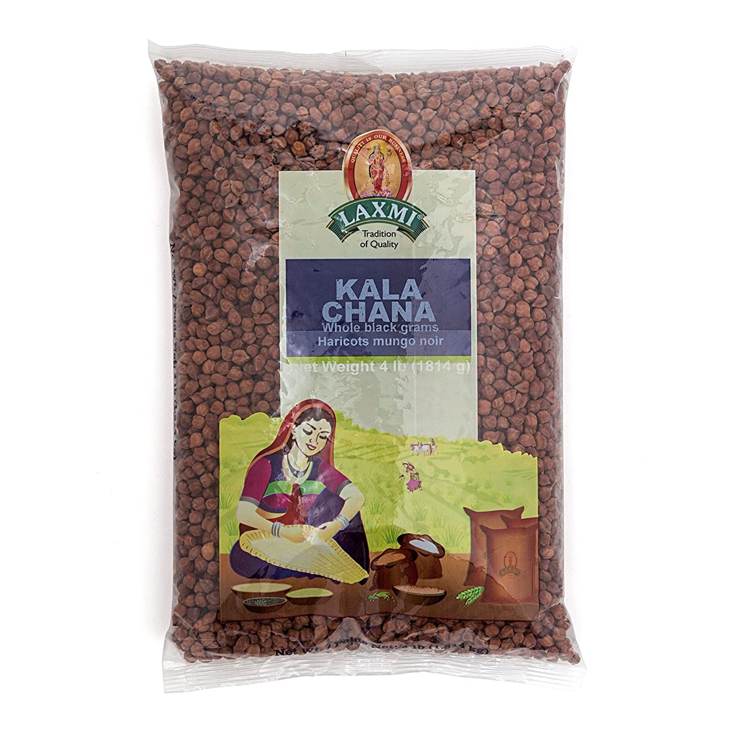 Kala Chana - 4 lb - Laxmi