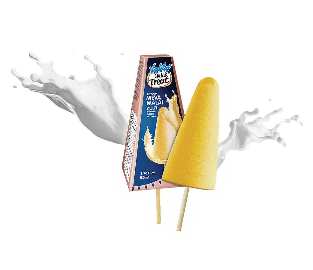 Meva Malai Kulfi Conical - 80 ml - Vadilal