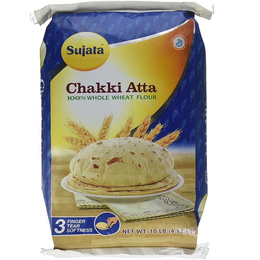Chakki Atta - 10 lb - Sujata