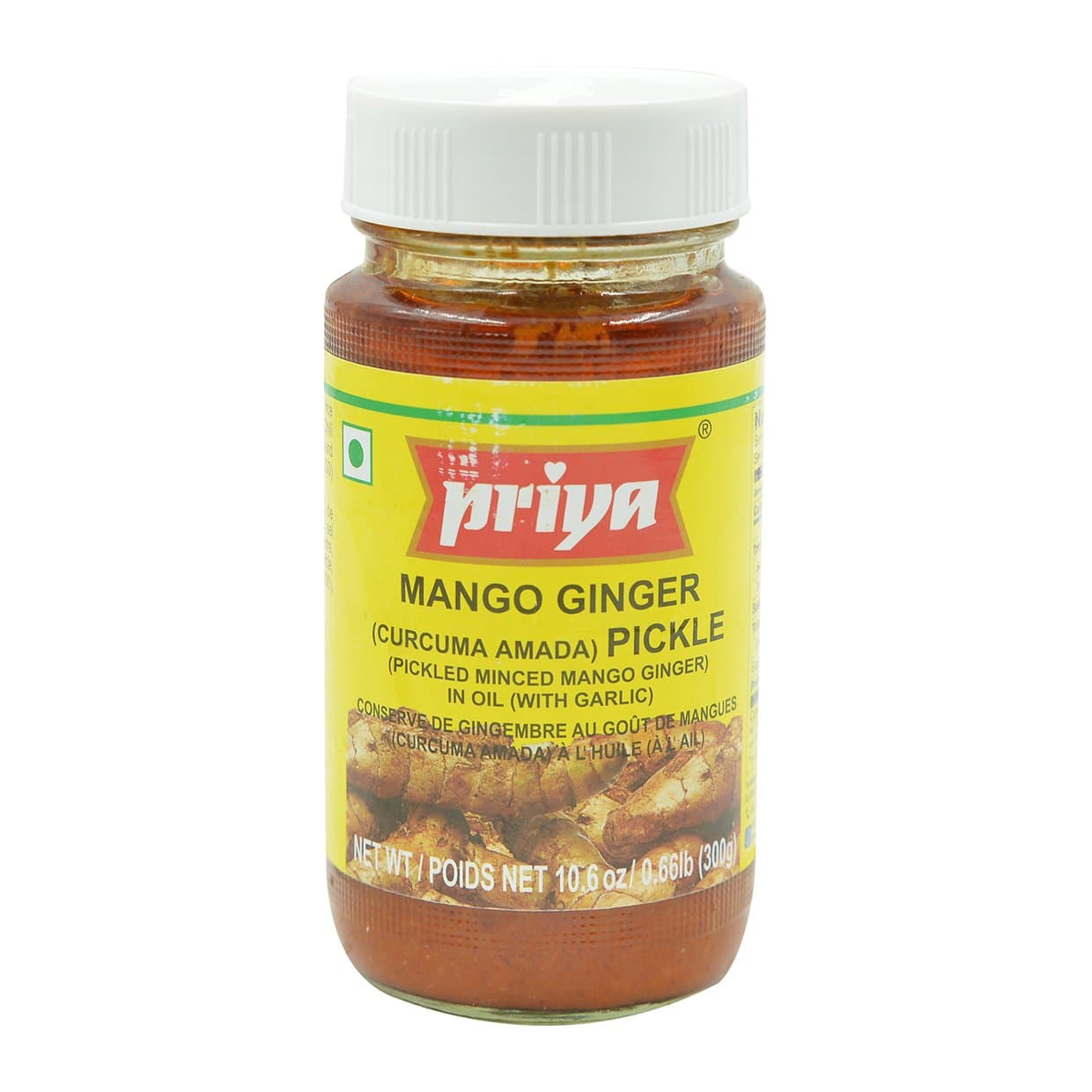 Mango Ginger Pickle (w/ Garlic) - 300 g - Priya