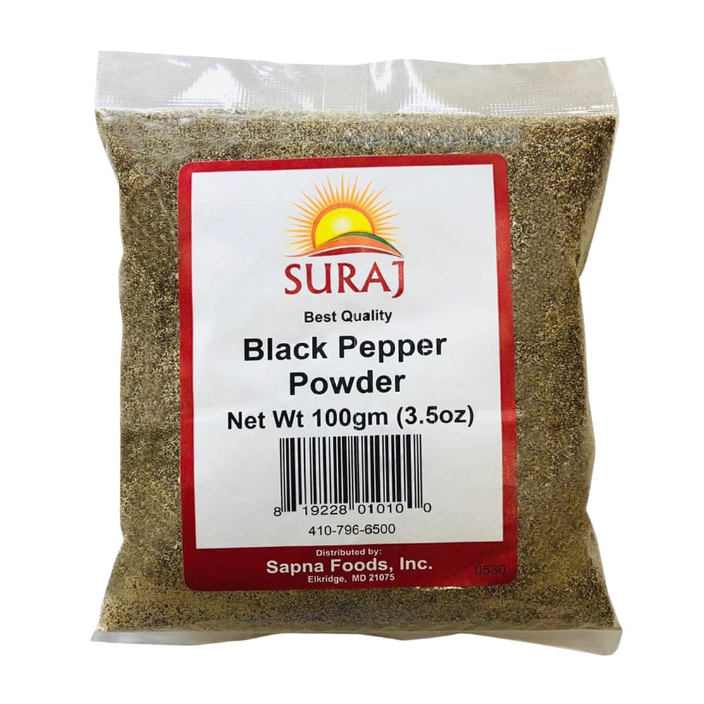 Black Pepper Powder - 100 g - Suraj