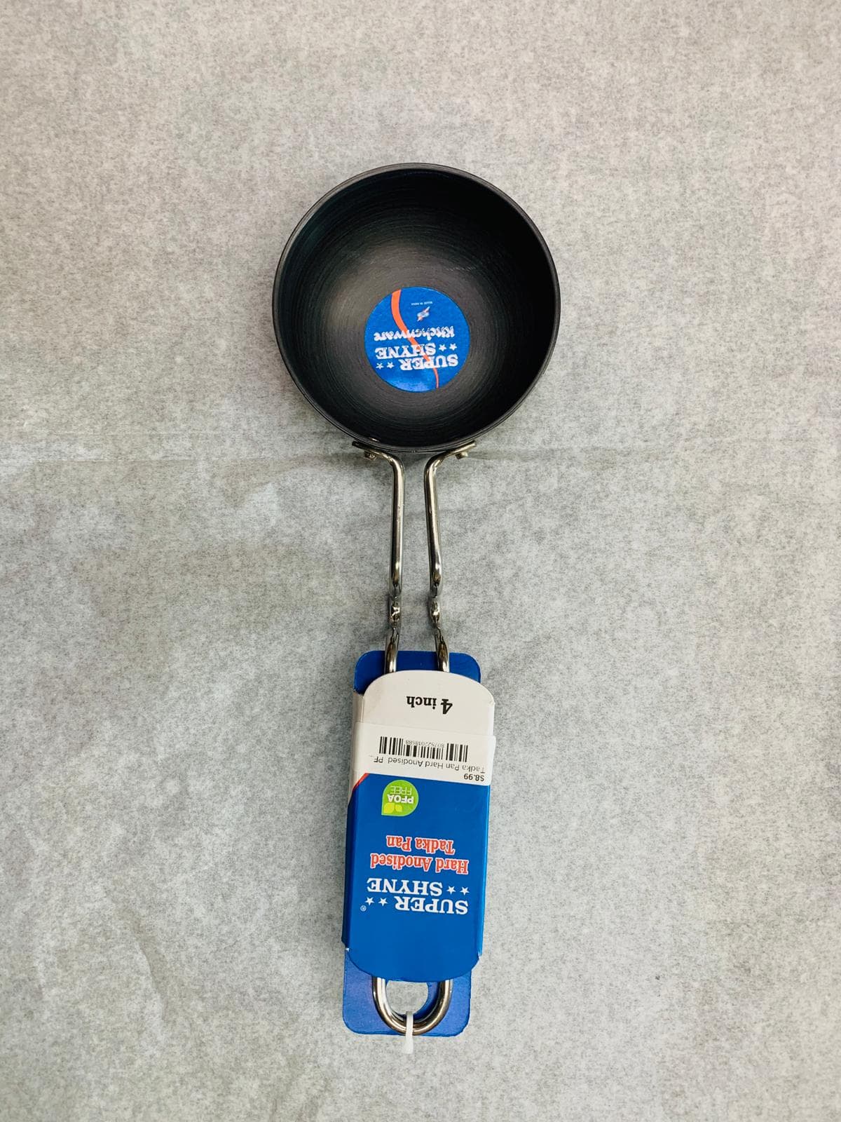 Tadka Pan Hard Anodised - 4 Inch - Super Shyne