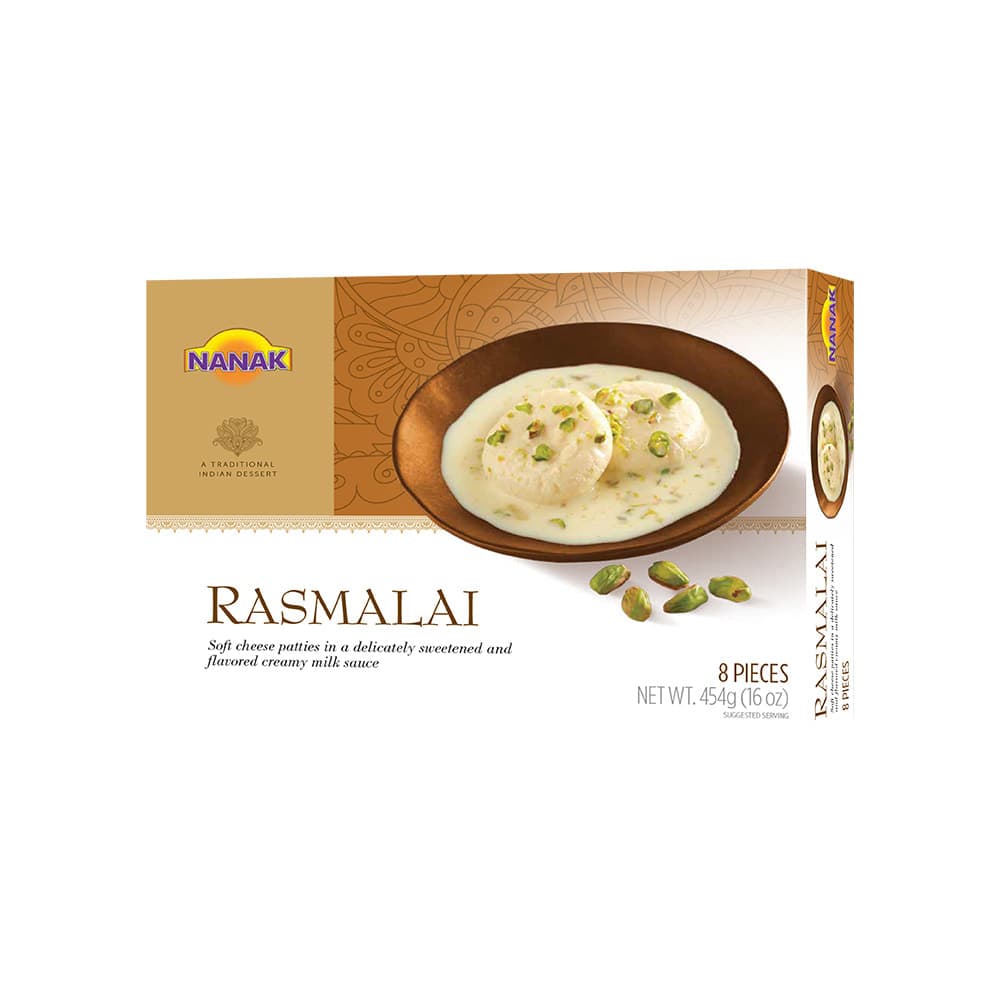 Rasmalai Frozen - 12 pcs - Nanak