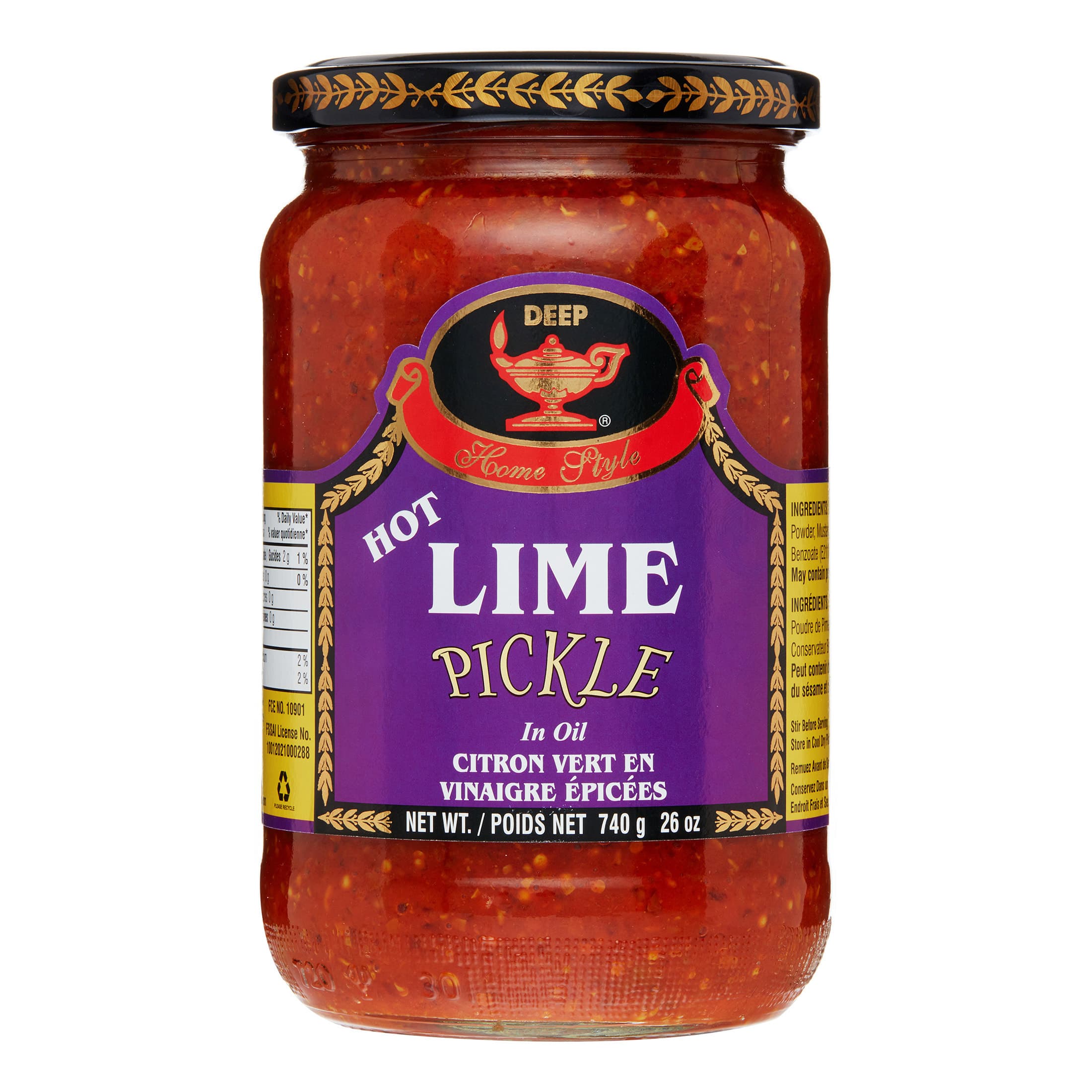 Sweet Lime Pickle - 26 oz - Deep