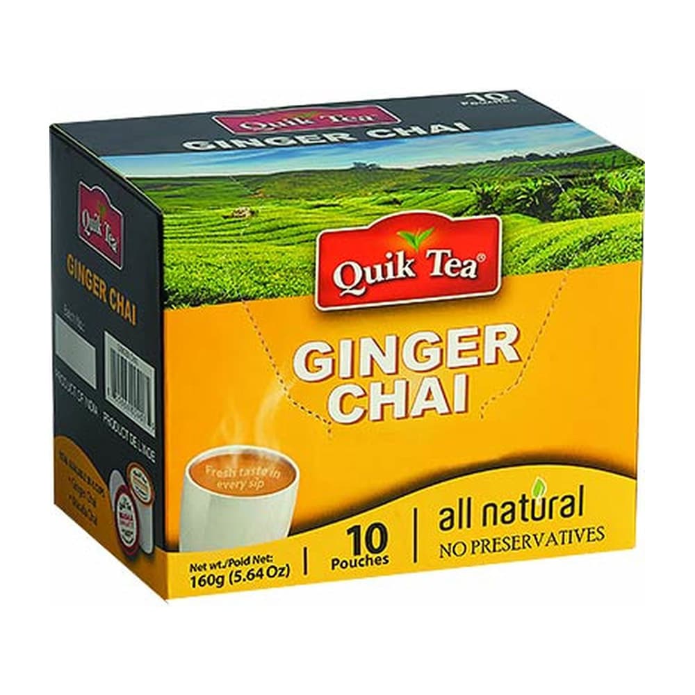 Ginger Chai - 10 bags - Quik Tea