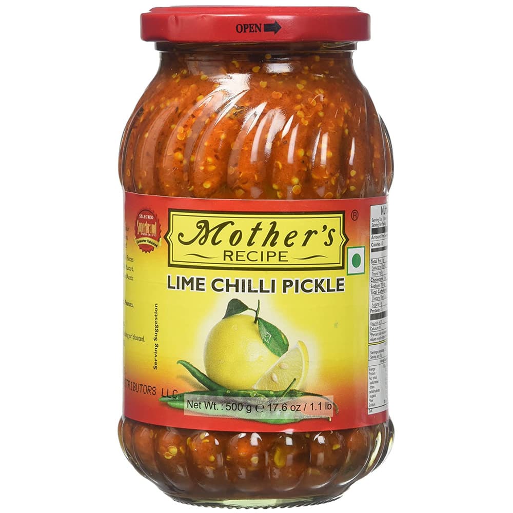Lime Pickle Hot- 500 g - Mother's