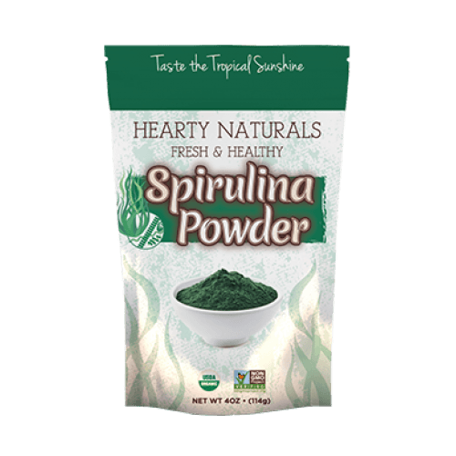 Organic Spirulina Powder - 4 oz - Hearty Naturals