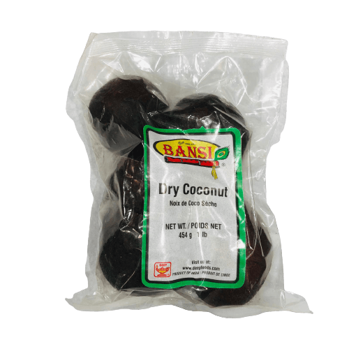 Dry Coconut Halves - 1 lb - Bansi