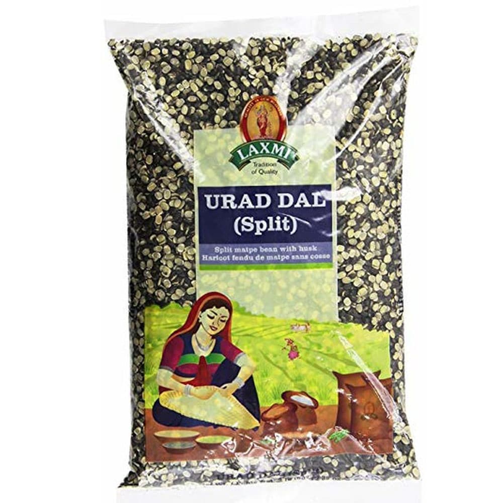 Urad Dal Black Split - 4 lb - Laxmi