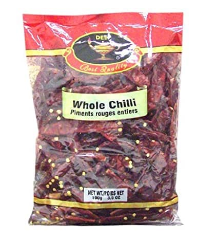 Red Chilli Whole - 100 g - Deep