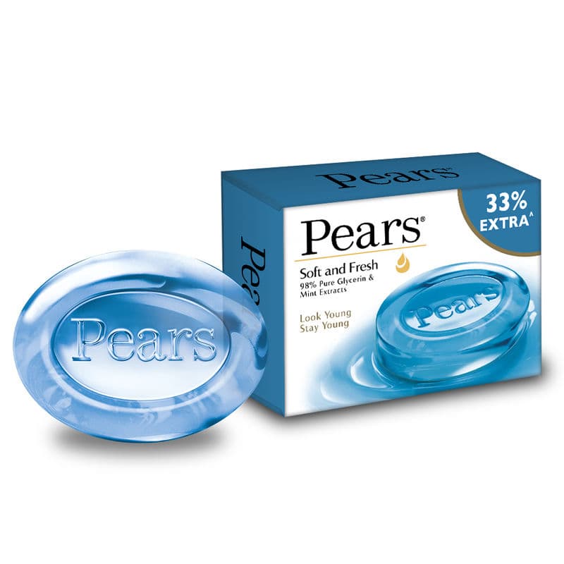 Soft & fresh Soap ( Blue ) - 125 g - Pears