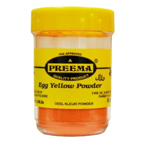 Egg Yellow Food Color - 25 g - Preema