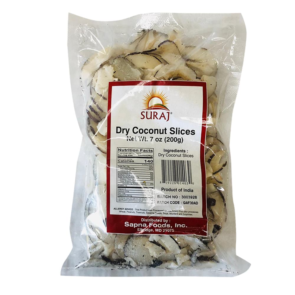 Dry Coconut Slices - 200 g - Suraj