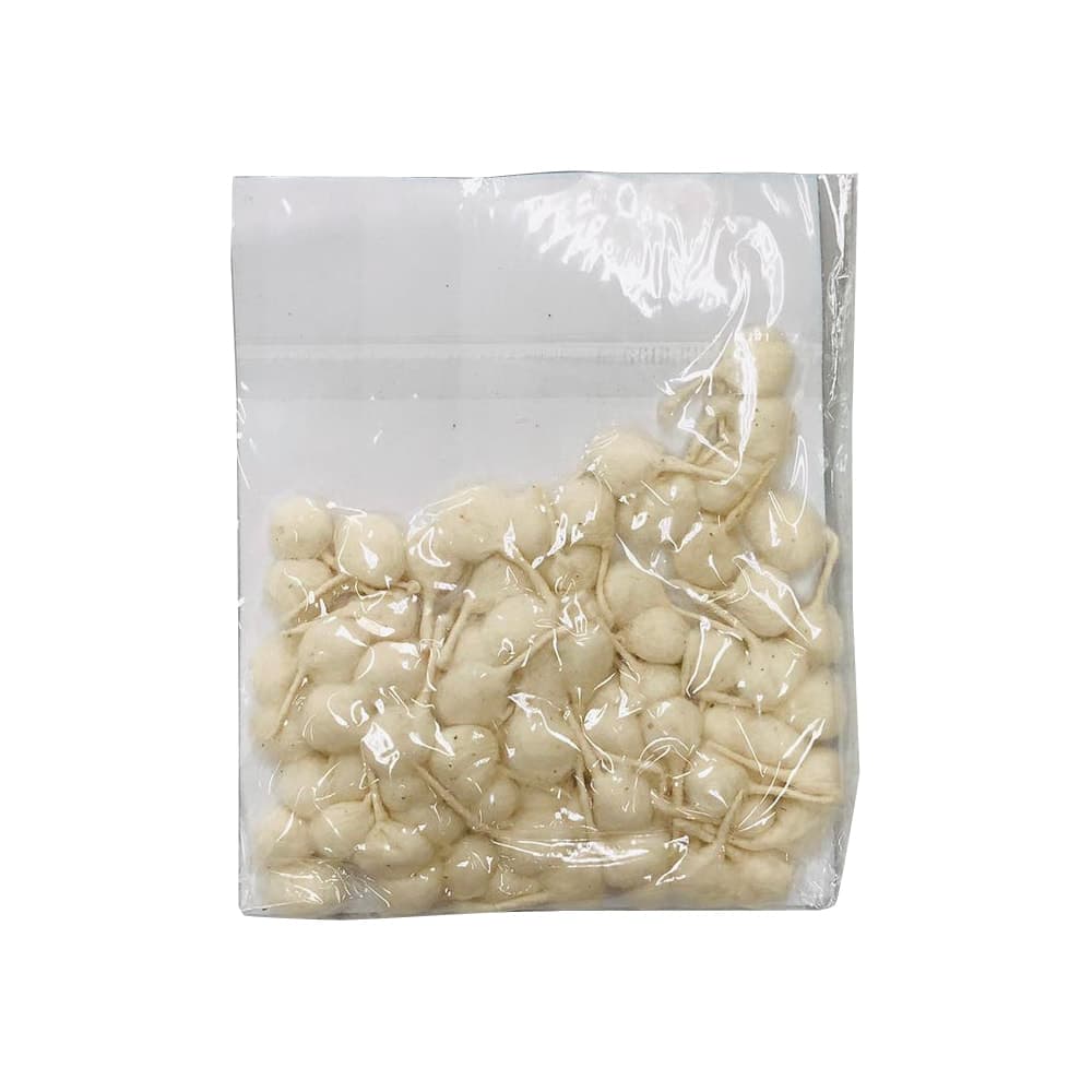 Cotton Wick - 1 packet - round or long