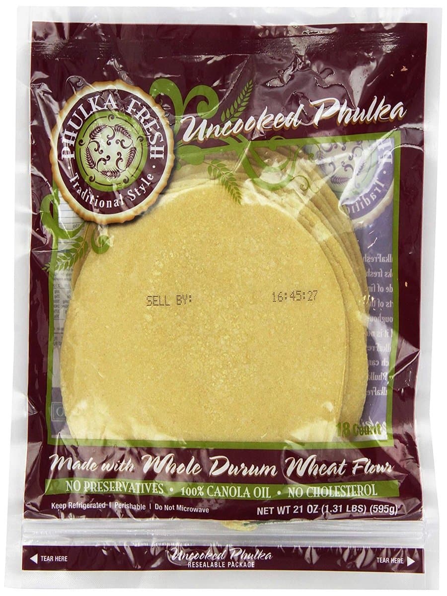 Uncooked Phulka - 18 pcs - Franco