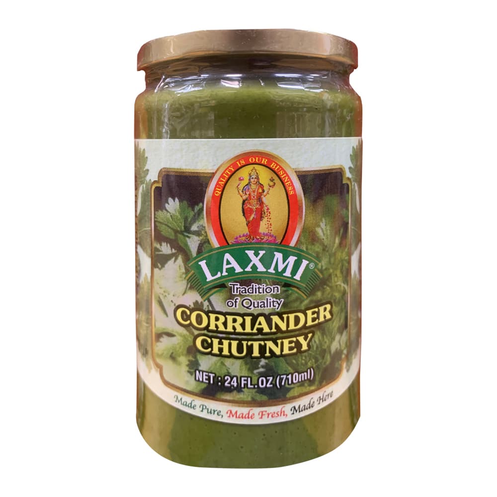 Corriander Chutney - 24 oz - Laxmi