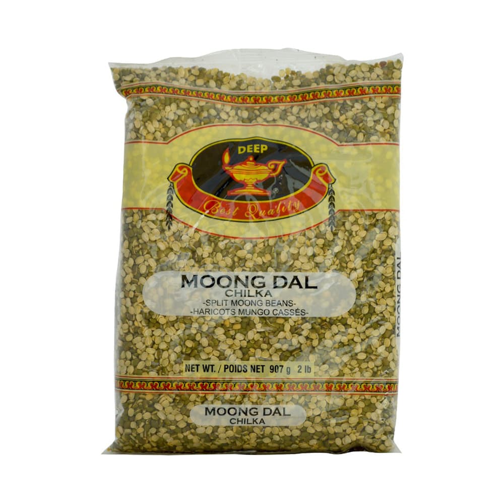Moong Dal Chilka Indian Origin - 2 lb - Deep